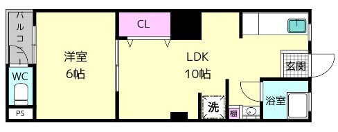 西有紀マンションの間取り