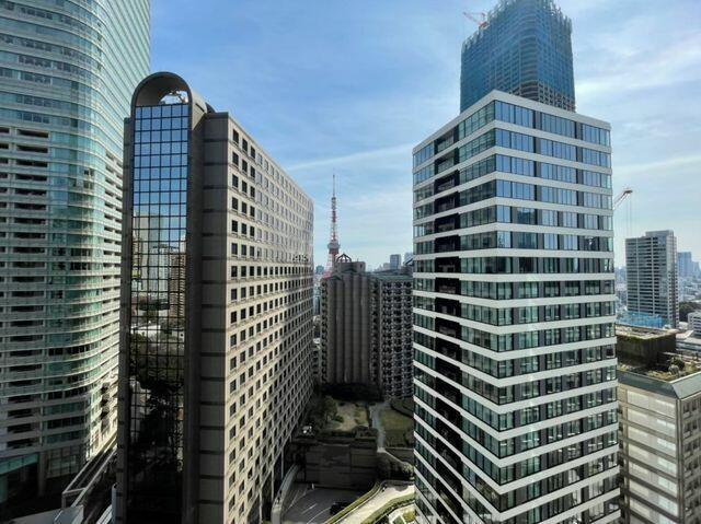 港区六本木１丁目の賃貸マンションの外観パース|眺望 