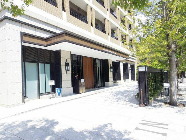 港区六本木１丁目の賃貸マンションの外観パース|エントランス 