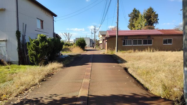 見附市市野坪町　売地の外観