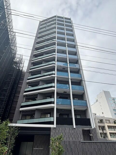 港区六本木３丁目の賃貸マンションの外観| 