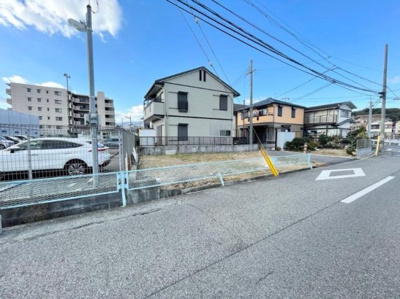 【前面道路含む現地写真】 | 西宮市　能登町　建築条件無土地