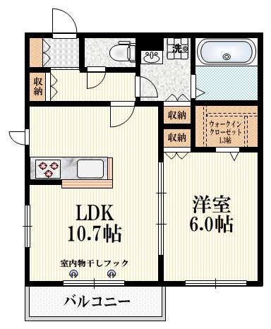 サンスクエアコートの間取り