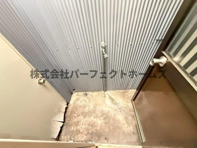 葛原新町戸建　賃貸の庭