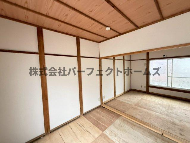 葛原新町戸建　賃貸の和室|きれいな和室です
