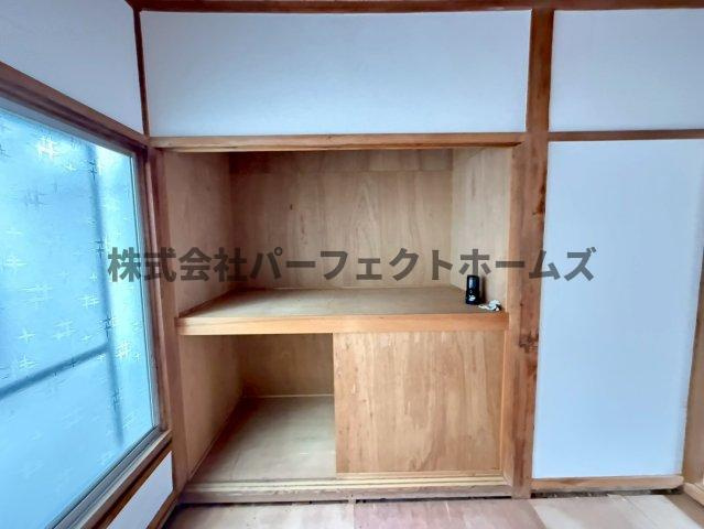 葛原新町戸建　賃貸の収納|収納豊富です