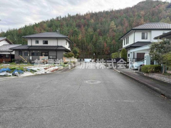 ６６１２９　岐阜市日野南土地の前面道路含む現地写真