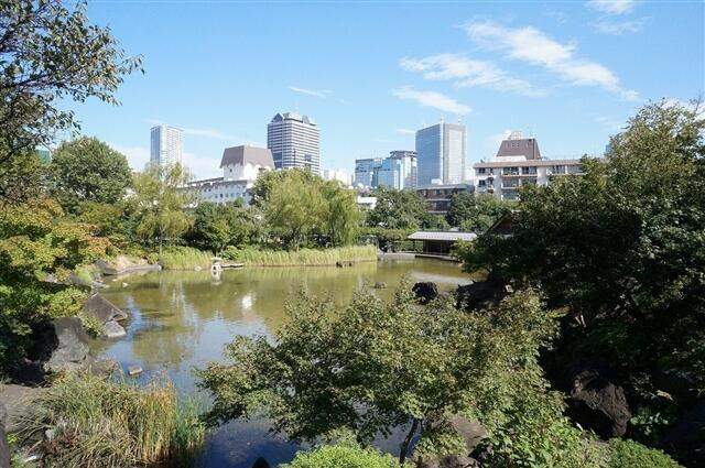 港区六本木７丁目の賃貸マンションの展望|区立檜町公園まで638m 