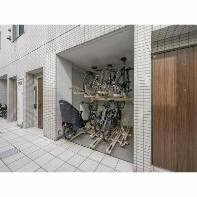港区南青山２丁目の賃貸マンションのその他共用部分|駐輪場 