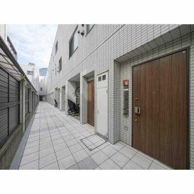 港区南青山２丁目の賃貸マンションのロビー|共用廊下 
