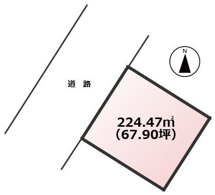 【土地図】 | 東区高美台3丁目土地
