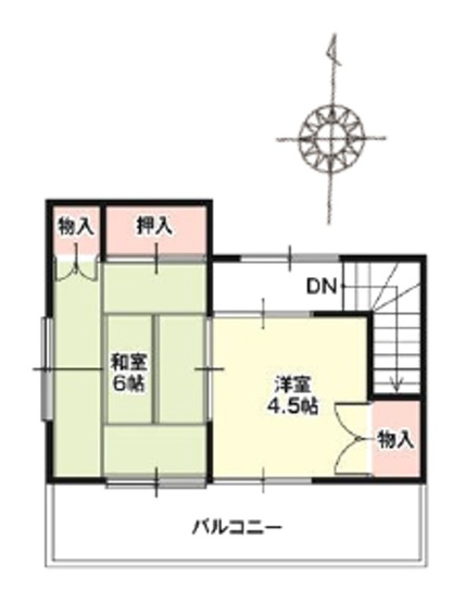 【間取り】 | KEM伊勢崎市山王町1期中古戸建 | 2階
