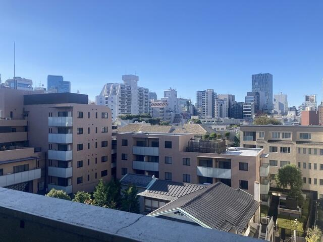 港区南青山６丁目の賃貸マンションの展望|※前回募集時の写真です 