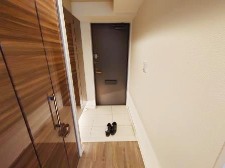 リーラ文京本駒込の玄関