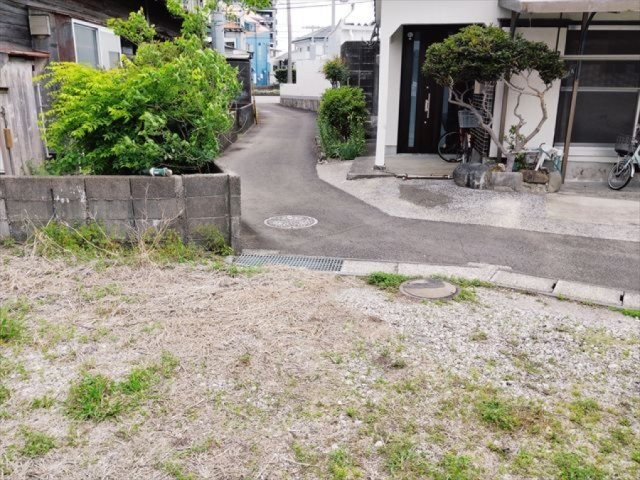 東大淀1丁目の前面道路含む現地写真