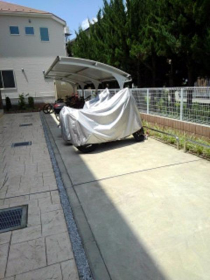 【その他共用部分】 | フレブリアン河辺 | バイク置き場　駐輪場