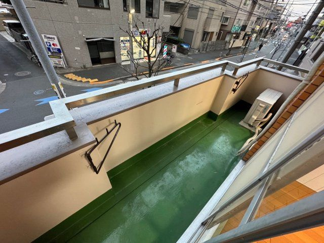 三昌マンションのバルコニー