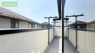 【バルコニー】 | 長期優良認定住宅　 完成してます　車4台　西志津全2棟　2号棟　　