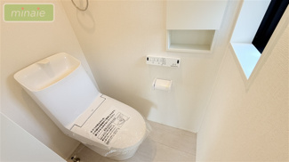 【トイレ】 | 長期優良認定住宅　 完成してます　車4台　西志津全2棟　2号棟　　