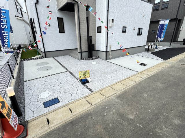 市川市本北方３丁目新築戸建【若宮小学校：7分】の駐車場|6号棟駐車スペース・2台駐車可