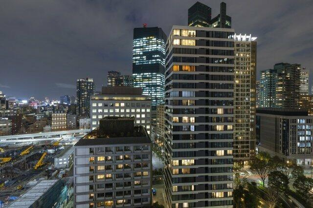 港区六本木１丁目の賃貸マンションの外観パース| 