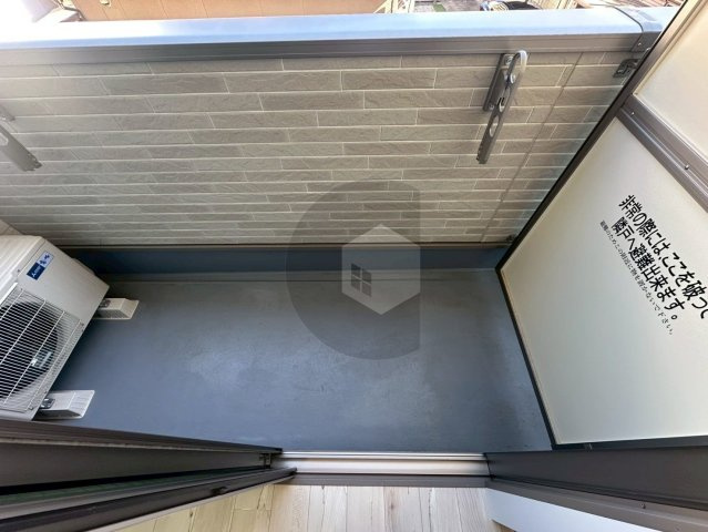 フェリーチェ下小阪のバルコニー