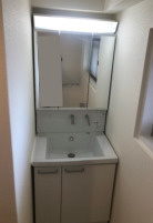 ラムール大久保の洗面所