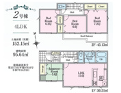 川越市砂新田3丁目第１期　全２棟　２号棟の画像
