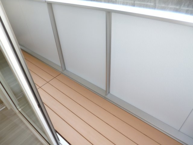 メゾン　ボヌールのバルコニー