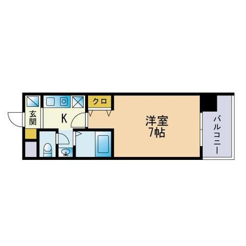 アーバンシティオ愛宕の間取り