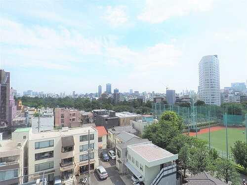 港区南青山２丁目の賃貸マンションの展望|リビングからの眺望 