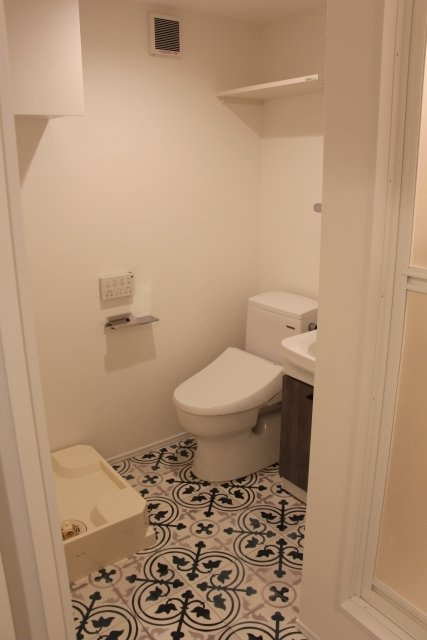 大田区大森東２丁目のアパートのトイレ