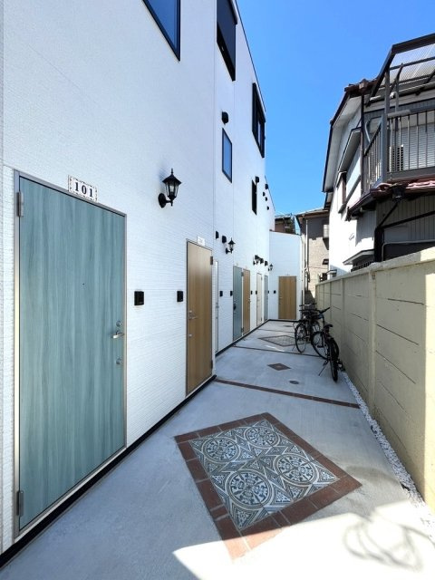 大田区大森東２丁目のアパートの外観