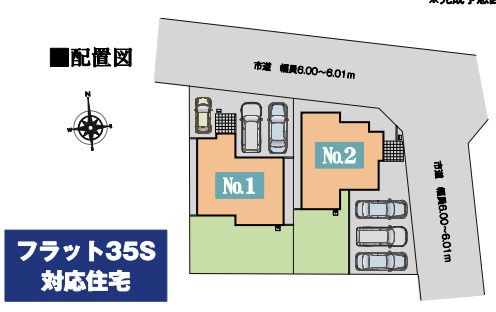 【区画図】 | 羽生市南羽生１丁目　いろどりアイタウン　新築戸建　全2棟　2号棟