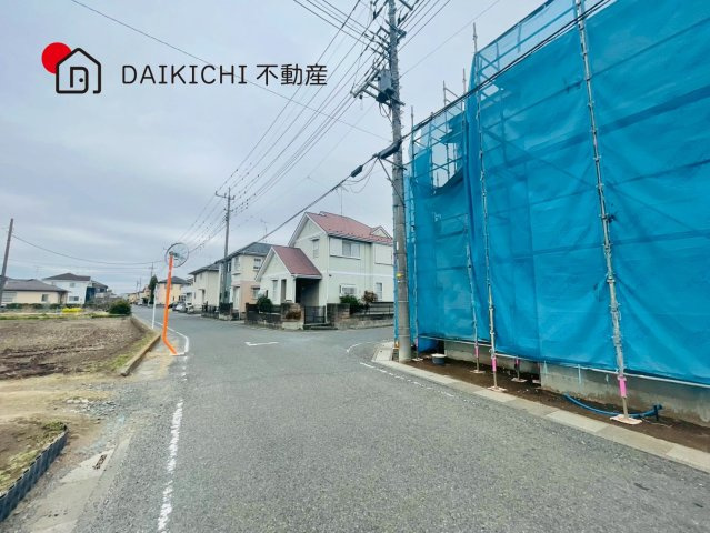 【前面道路含む現地写真】 | 羽生市南羽生１丁目　いろどりアイタウン　新築戸建　全2棟　2号棟