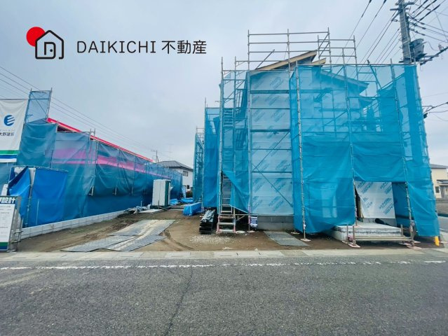 【前面道路含む現地写真】 | 羽生市南羽生１丁目　いろどりアイタウン　新築戸建　全2棟　2号棟