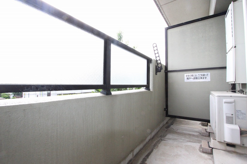 メルヴェーユ小幡Ⅱのバルコニー|同物件の参考写真です。