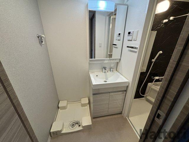 S-RESIDENCE三国WESTの独立洗面台