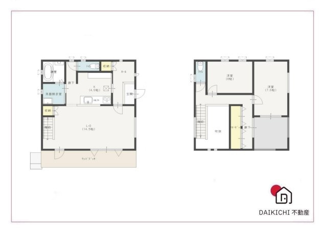【間取り】 | 寄居町大字寄居　中古戸建　