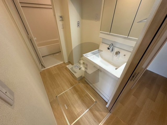 ラシーネ若江の洗面所