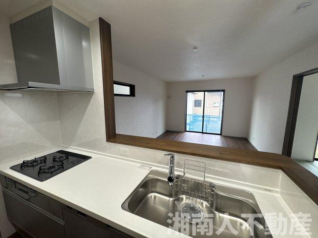 小田原市栢山　新築一戸建てのキッチン|きれいなキッチンです