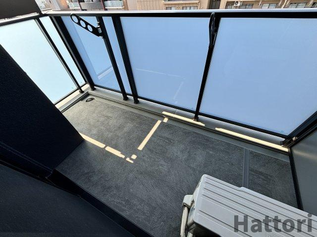 S-RESIDENCE三国WESTのバルコニー