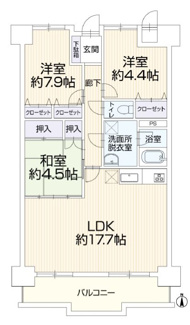 【間取り】 | ★仲介手数料無料★エスポア城北
