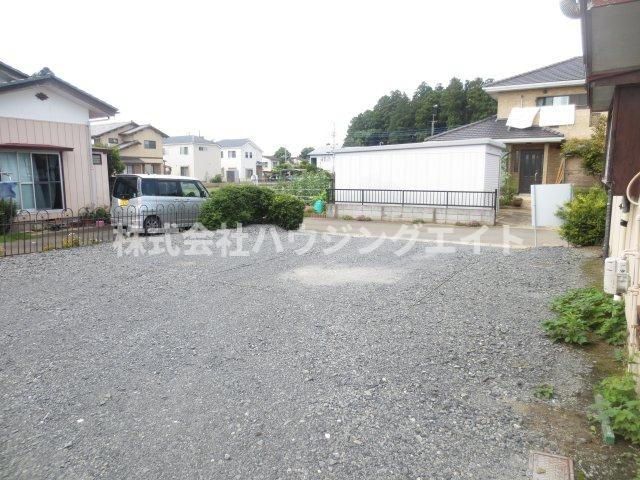ひたちなか市大字稲田の一戸建ての駐車場|駐車場の写真です。