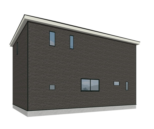 Cradlegarden　 高萩市高浜町　第2　2の完成予想図|北東側。