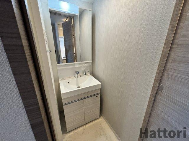 S-RESIDENCE三国WESTの独立洗面台