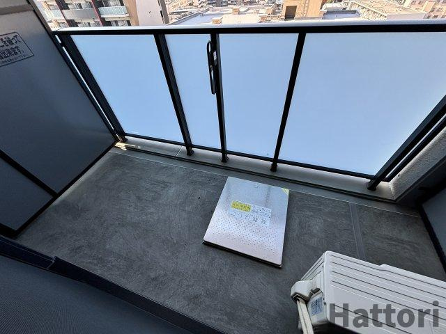 S-RESIDENCE三国WESTのバルコニー