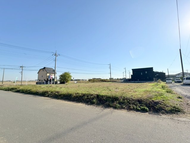 川越市菅間　建築条件なし売地　東武東上線『川越駅』バス17分　【芳野小学区】の外観