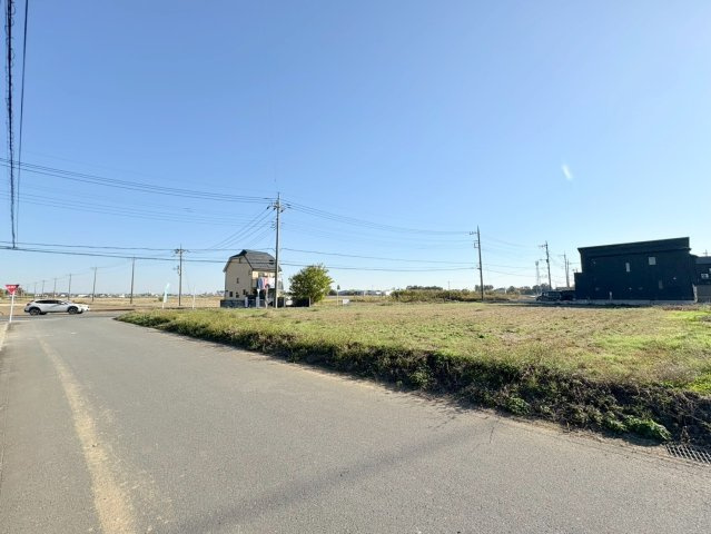 川越市菅間　建築条件なし売地　東武東上線『川越駅』バス17分　【芳野小学区】の外観