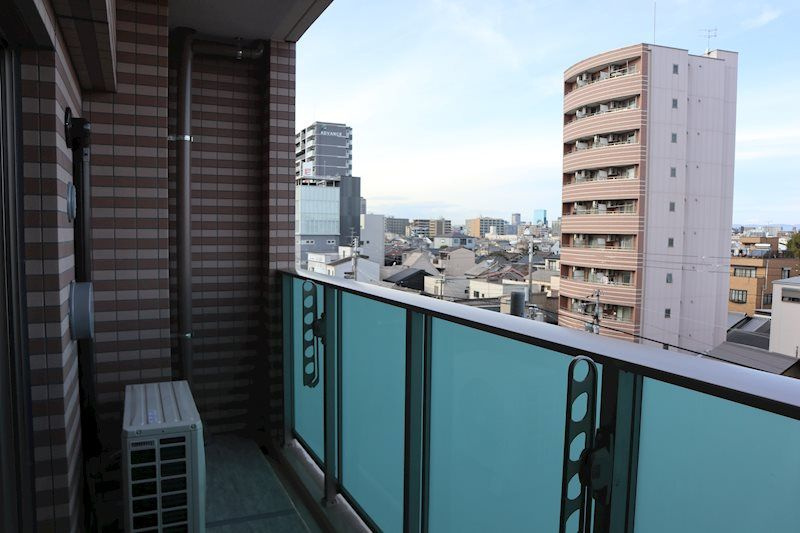 セイワパレス大今里のバルコニー